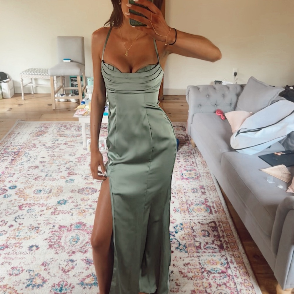 Matcha Green Dress